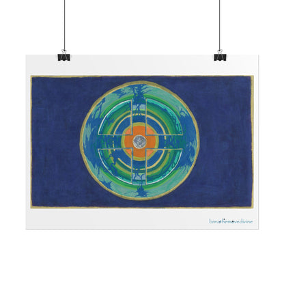 Fellow Humans by breathemovedivine Rolled Poster Print