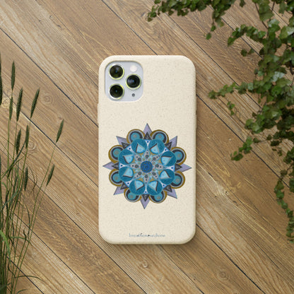 3 Chakras by breathemovedivine Eco-Friendly Case for iPhone with Mandala Design