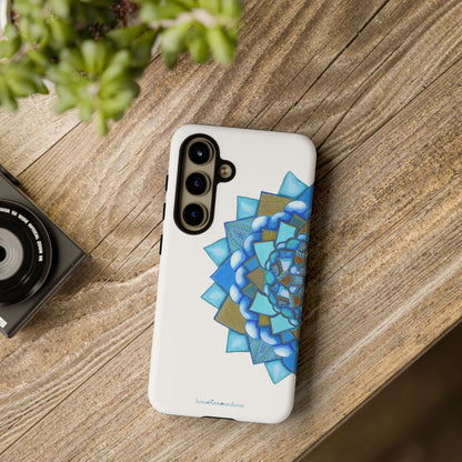 Voice by breathemovedivine Mandala Phone Case for Android - breathemovedivine -  Phone Case lifestyle