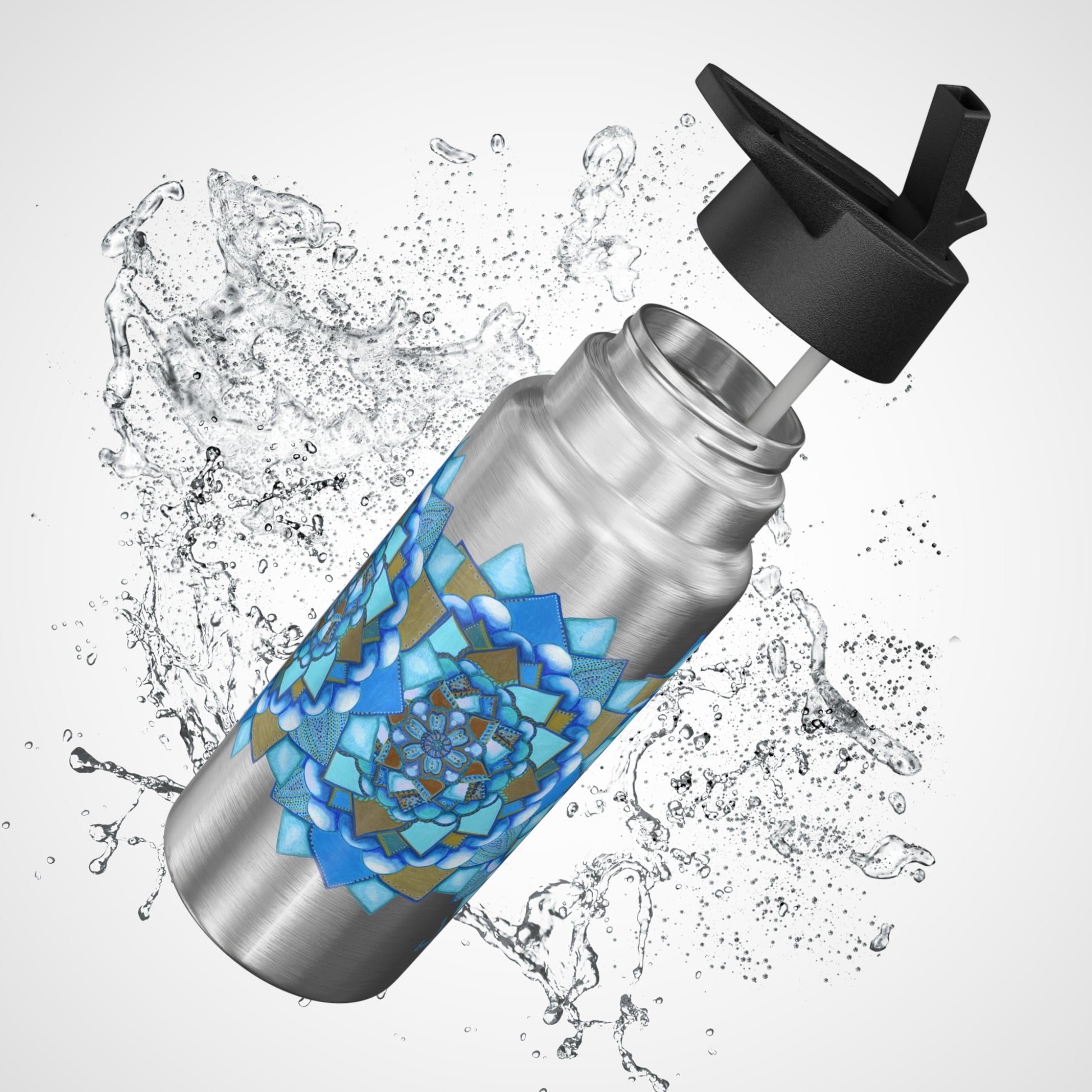 Voice by breathemovedivine Colorful Gator Tumbler 32oz - Vibrant Insulated Drinkware for Adventure Lovers -  43.57 - SPLASH!