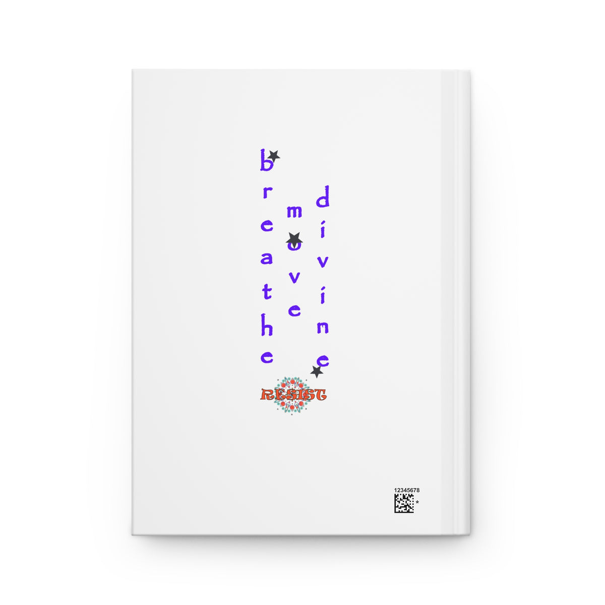 Autism is not the Problem Hardcover Journal in White - breathemovedivine RESIST -  Paper products