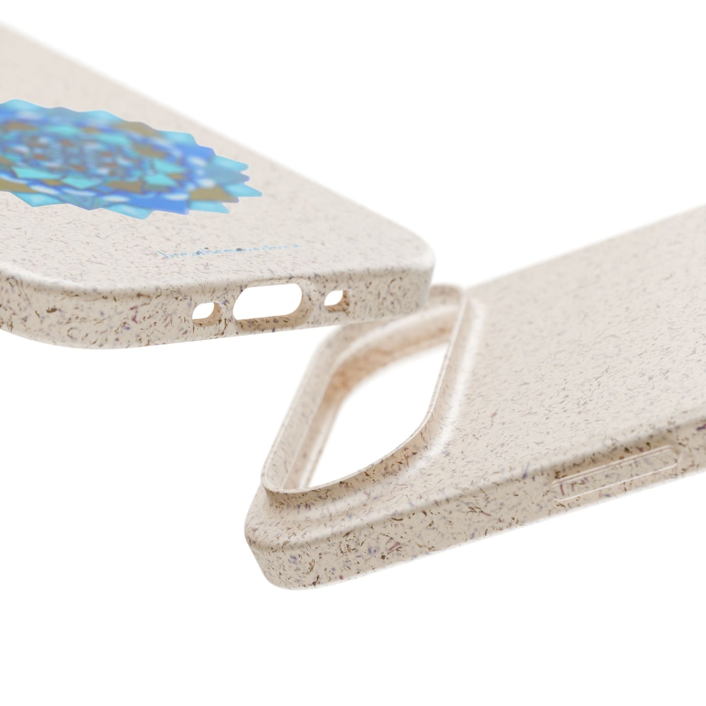 Voice by breathemovedivine Eco-Friendly Case for iPhone with Mandala Design -  21.87 top and bottom