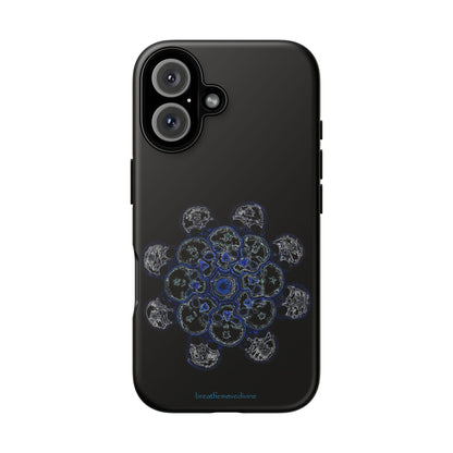 Flowers for Me by breathemovedivine Mandala Design Case for iPhone