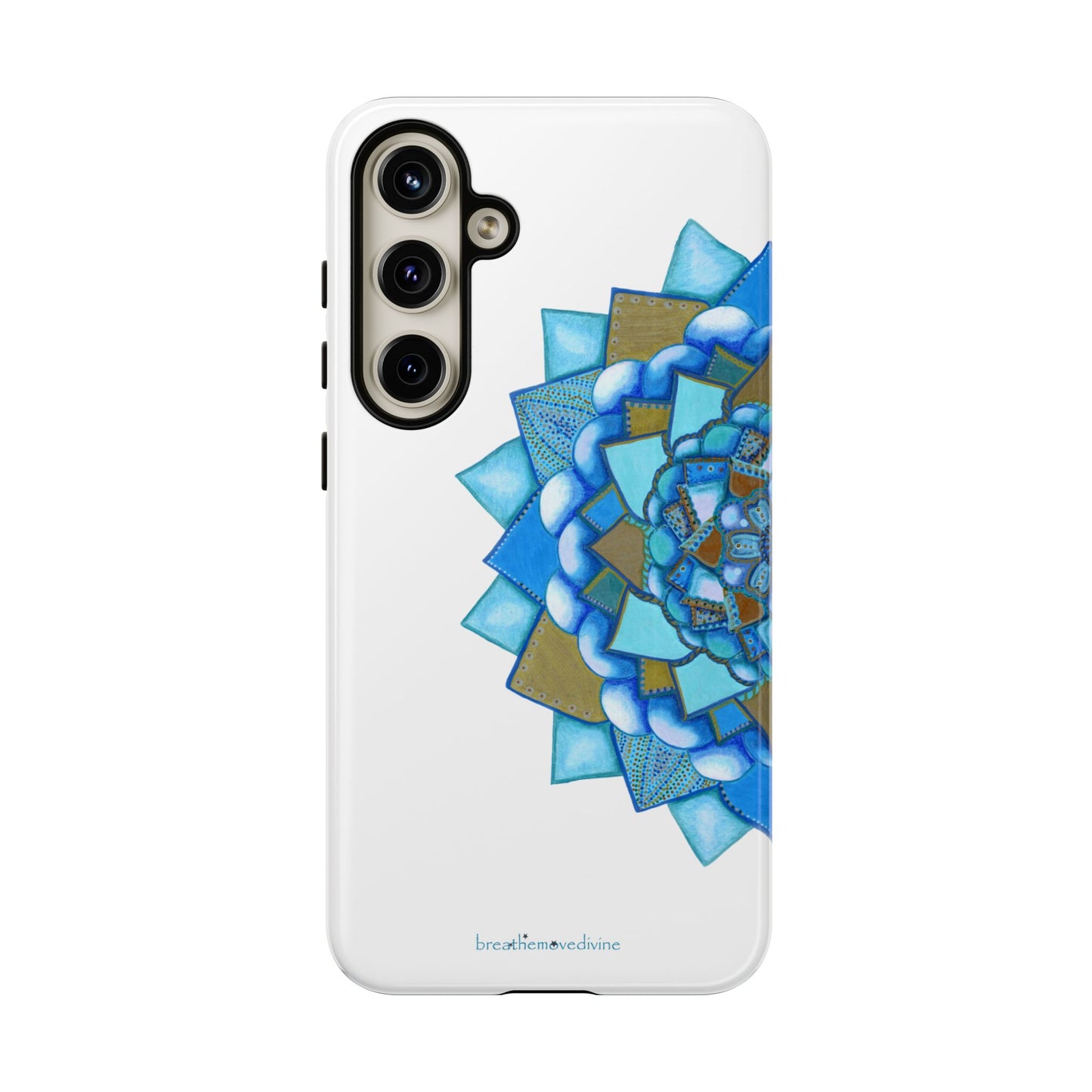 Voice by breathemovedivine Mandala Phone Case for Android