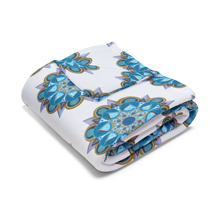 3 Chakras Cozy Arctic Fleece Blanket | Live to Snuggle