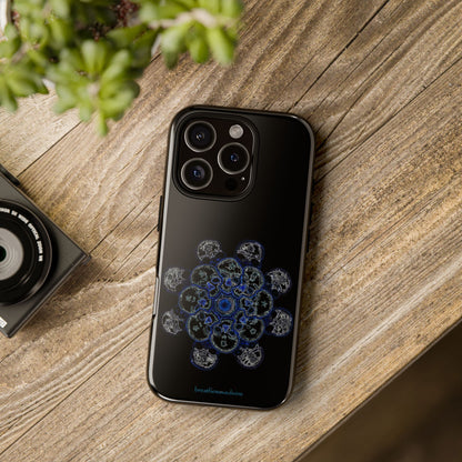 Flowers for Me by breathemovedivine Mandala Design Case for iPhone