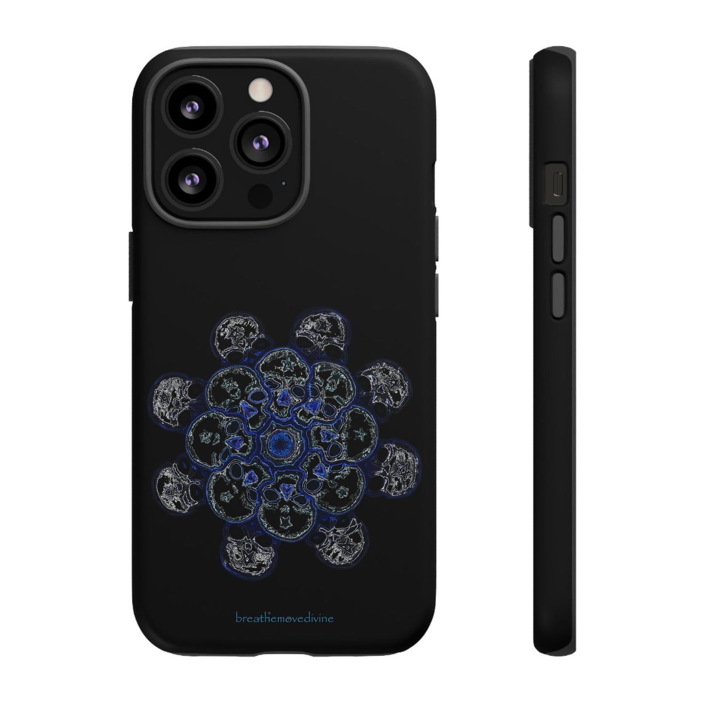 Flowers for Me by breathemovedivine Mandala Design Case for iPhone