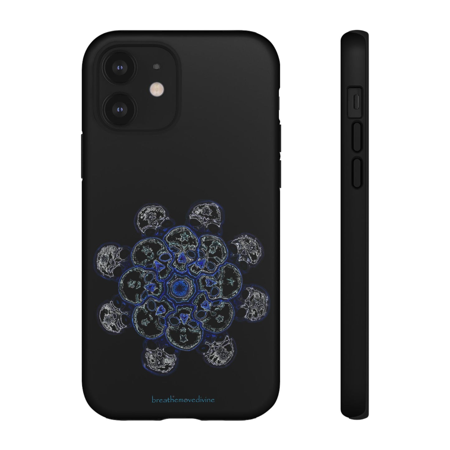 Flowers for Me by breathemovedivine Mandala Design Case for iPhone