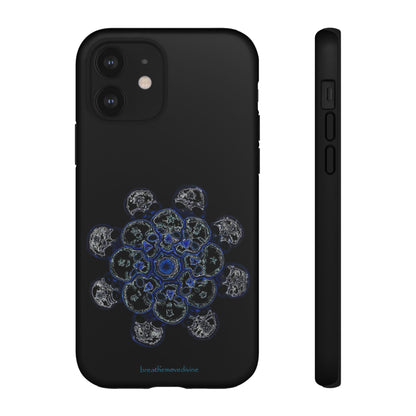 Flowers for Me by breathemovedivine Mandala Design Case for iPhone