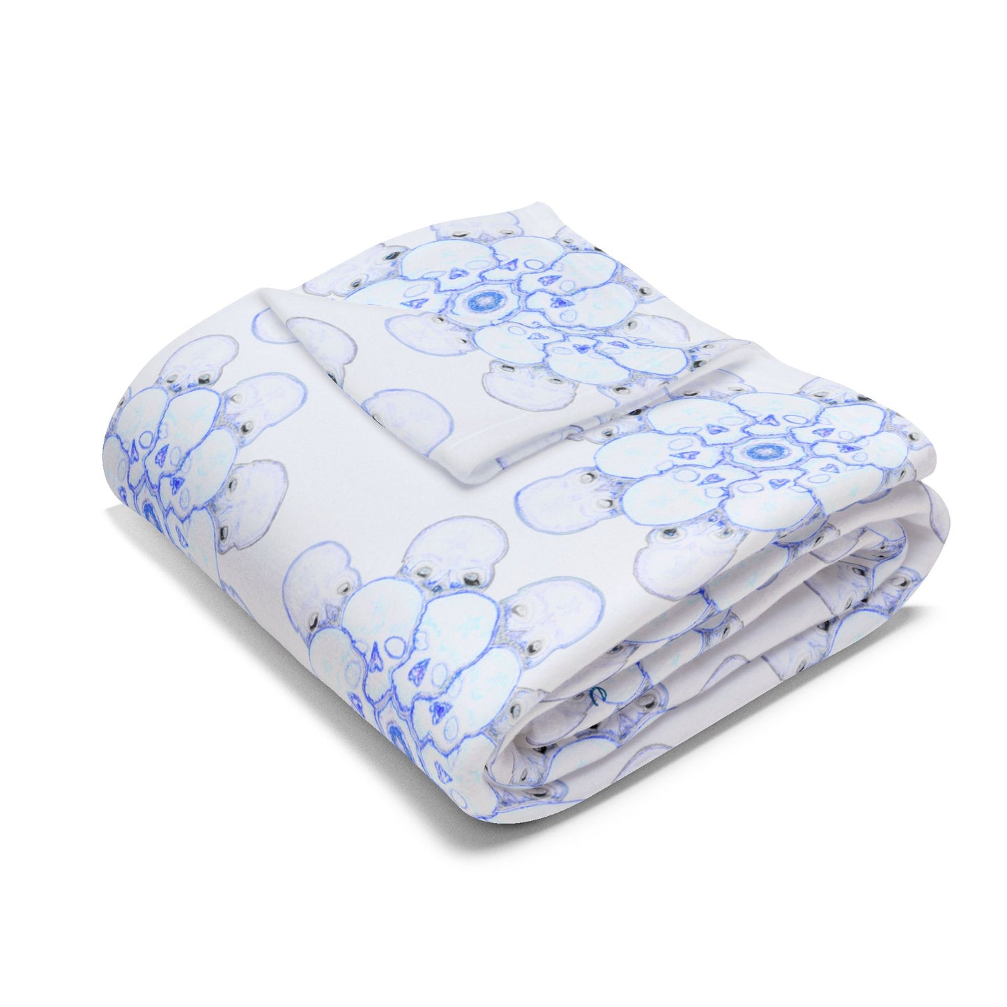 Flowers for Me Cozy Arctic Fleece Blanket | Live to Snuggle