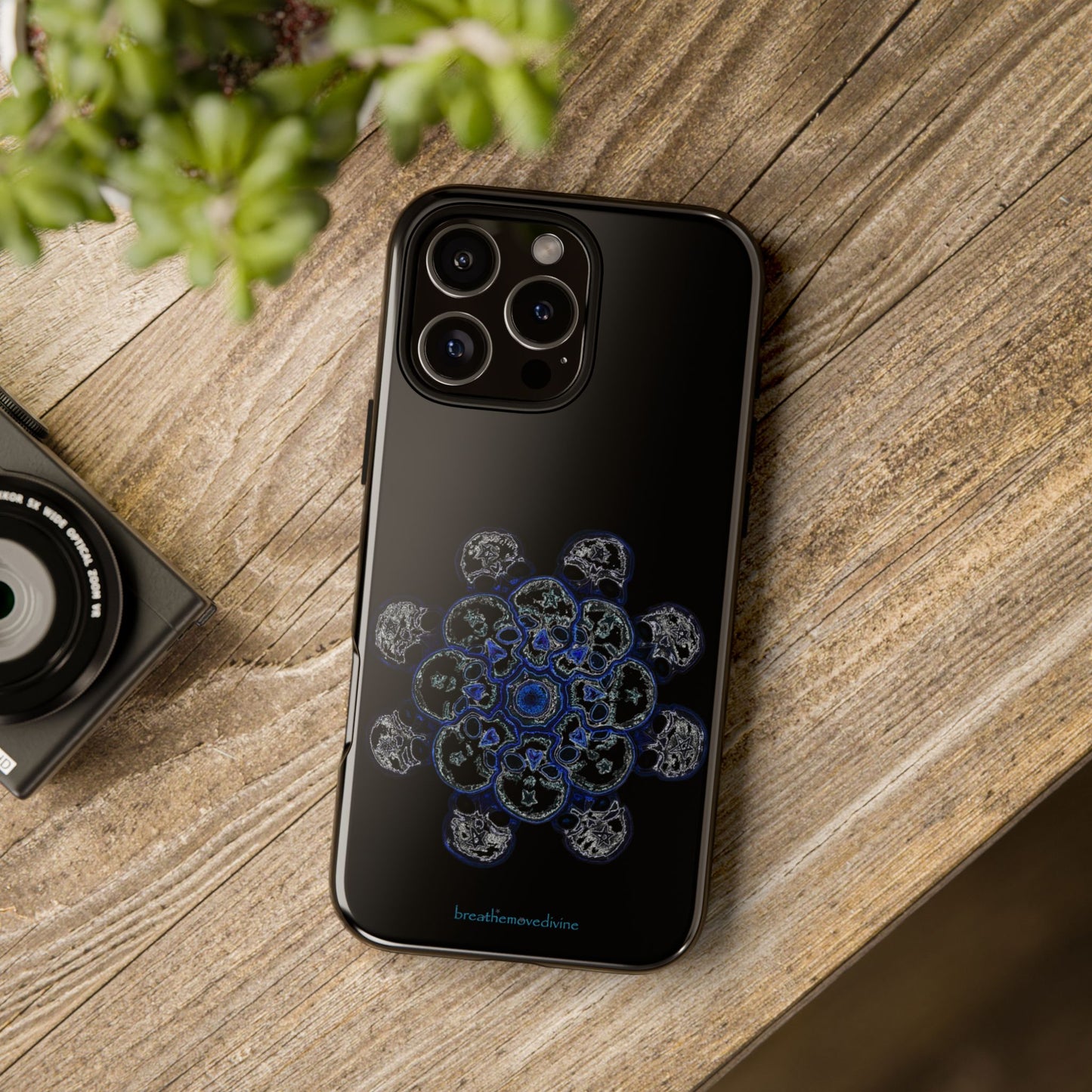 Flowers for Me by breathemovedivine Mandala Design Case for iPhone
