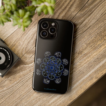 Flowers for Me by breathemovedivine Mandala Design Case for iPhone