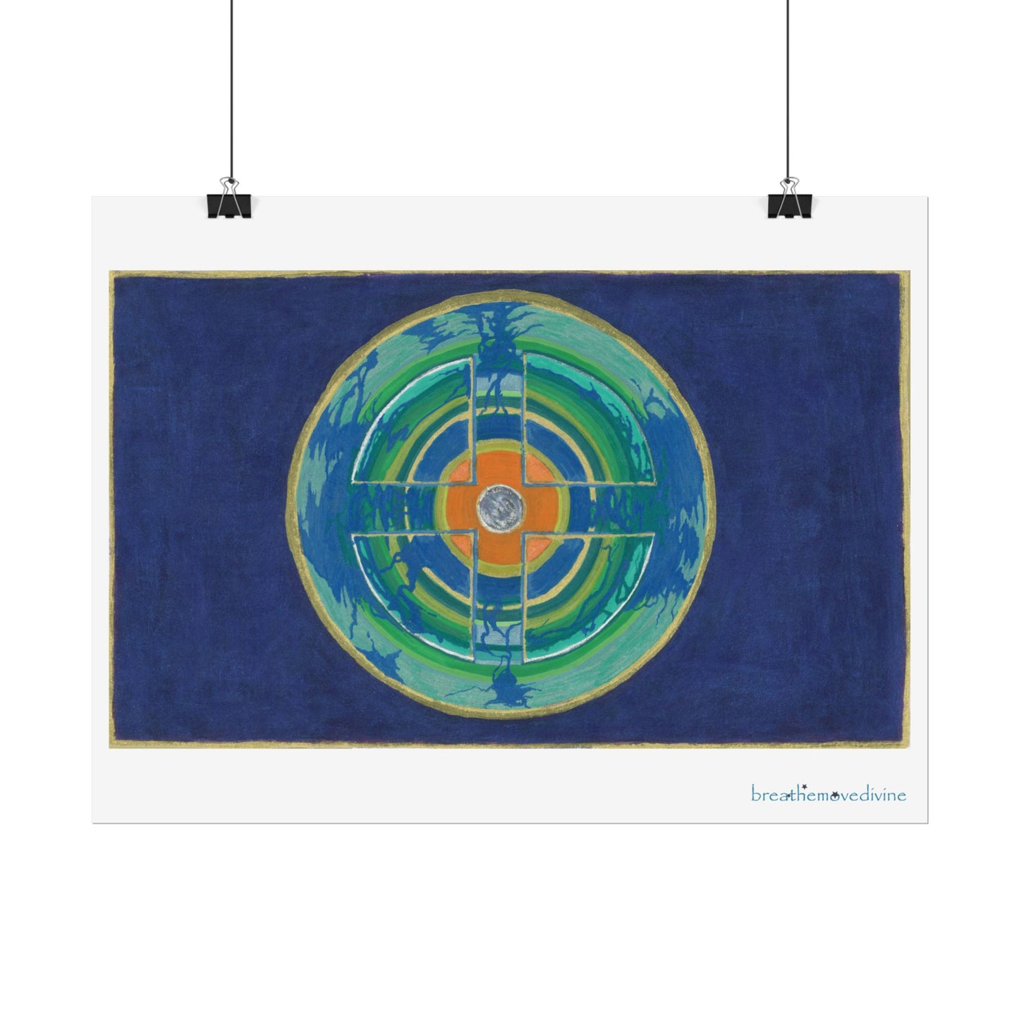 Fellow Humans by breathemovedivine Rolled Poster Print