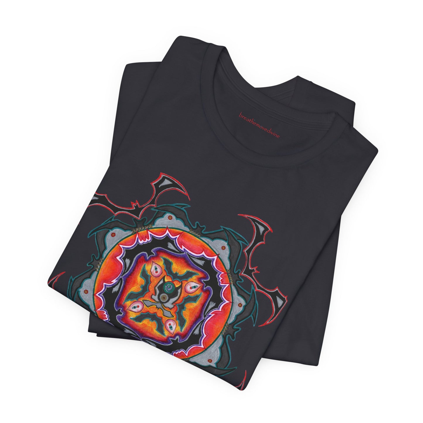 Scry by breathemovedivine Mandala Unisex Jersey T