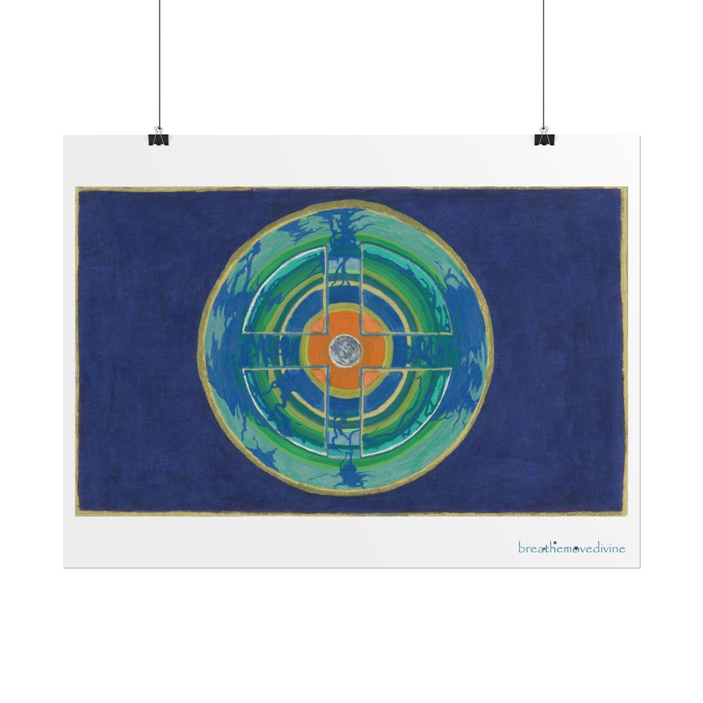 Fellow Humans by breathemovedivine Rolled Poster Print