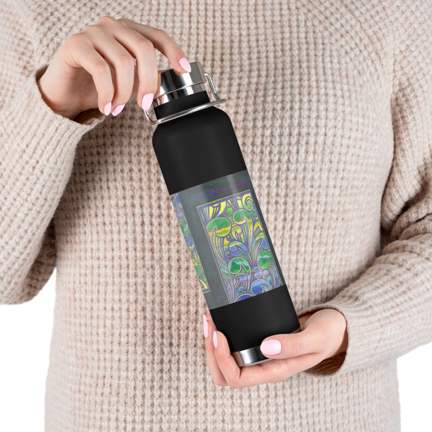 Lucid Copper Vacuum Insulated Bottle, 22oz