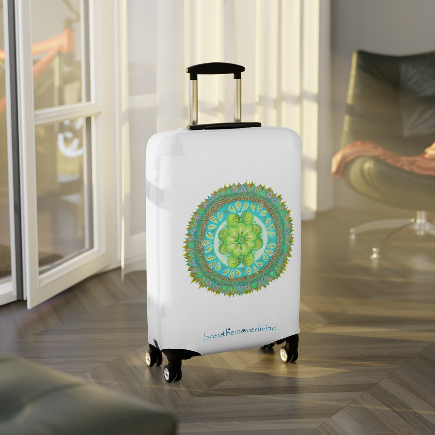 Heart Flame by breathemovedivine Suitcase Cover - Travel with Style and Inspiration
