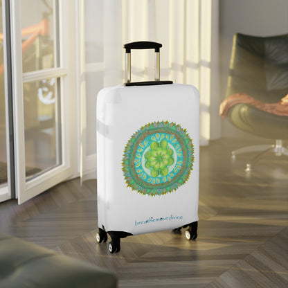 Heart Flame by breathemovedivine Suitcase Cover - Travel with Style and Inspiration