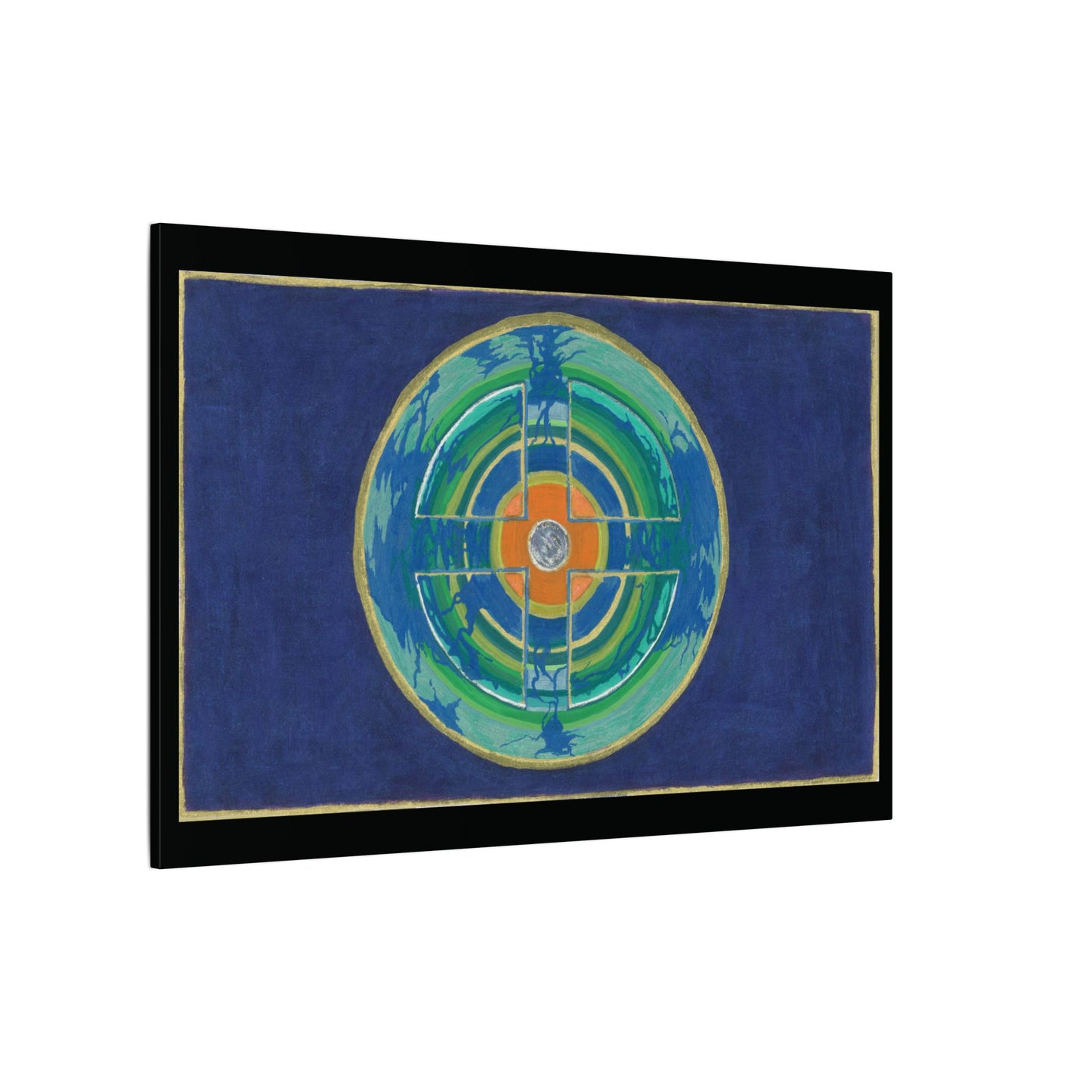 Fellow Humans by breathemovedivine Stretched Canvas Wall Art