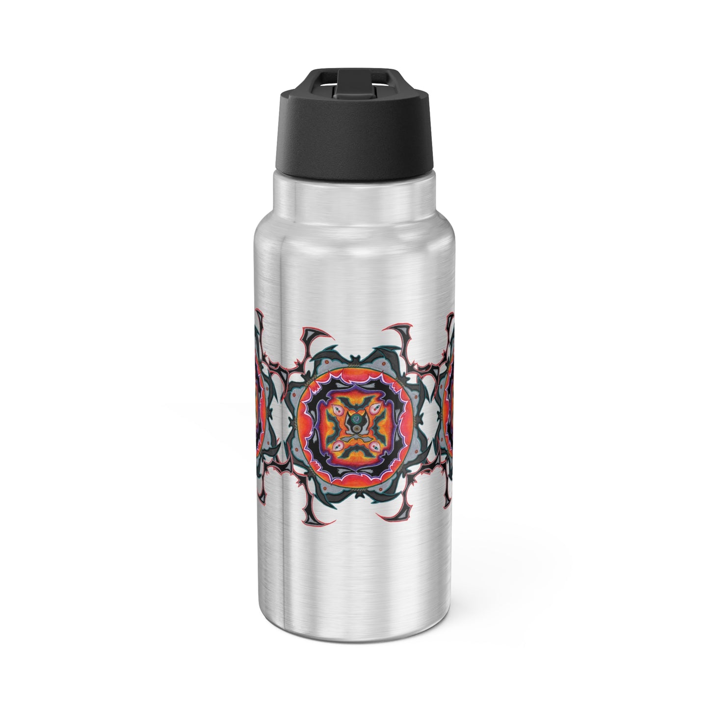 Scry by breathemovedivine Colorful Gator Tumbler 32oz - Vibrant Insulated Drinkware for Adventure Lovers -  43.57