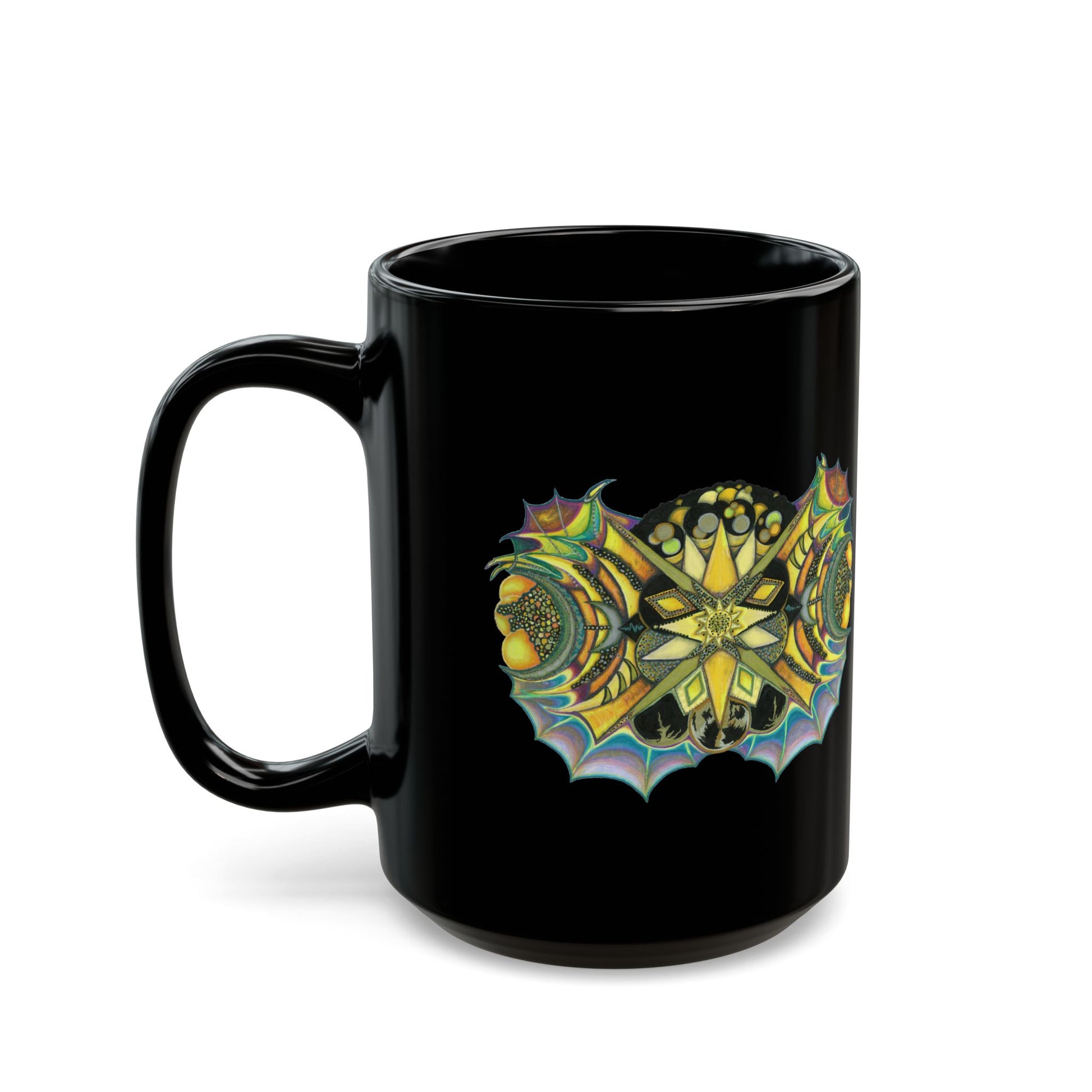 Creature by breathemovedivine Premium Black Mug -  17.00