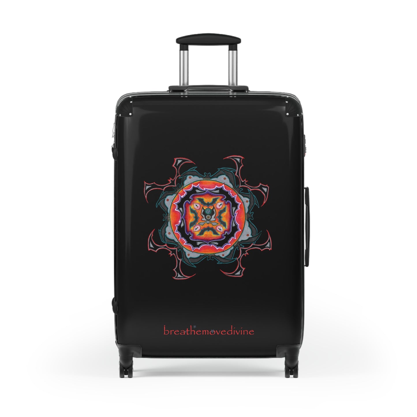 Scry by breathemovedivine Colorful Mandala Suitcase - Travel with Style and Inspiration