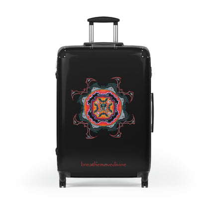 Scry by breathemovedivine Colorful Mandala Suitcase - Travel with Style and Inspiration