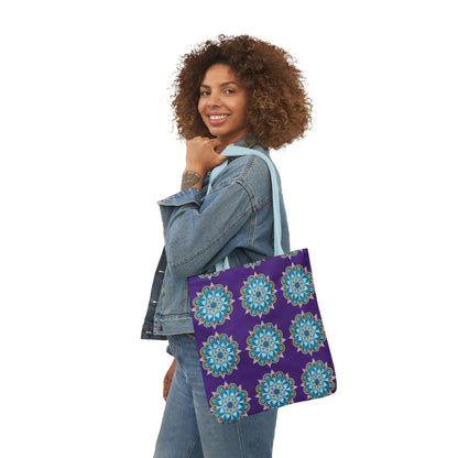 3 Chakras by breathemovedivine Canvas Tote