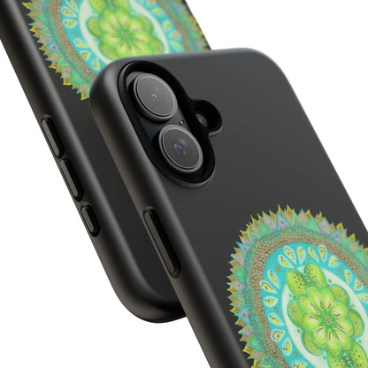Heart Flame by breathemovedivine Mandala Design Case for iPhone