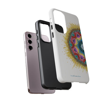 7 Chakras by breathemovedivine Mandala Design Case for Android