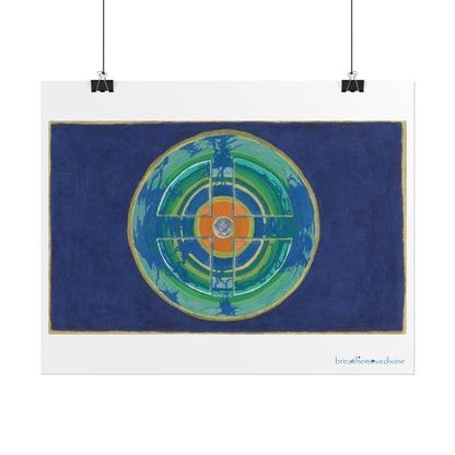 Fellow Humans by breathemovedivine Rolled Poster Print