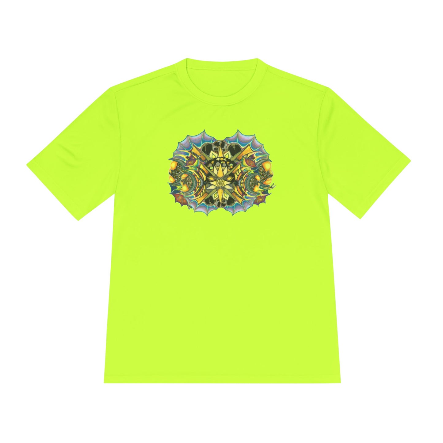 Colorful Creature Moisture-Wicking Tee - Powerful and Bold Design