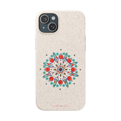 Inner Eye by breathemovedivine Eco-Friendly Case for iPhone with Mandala Design