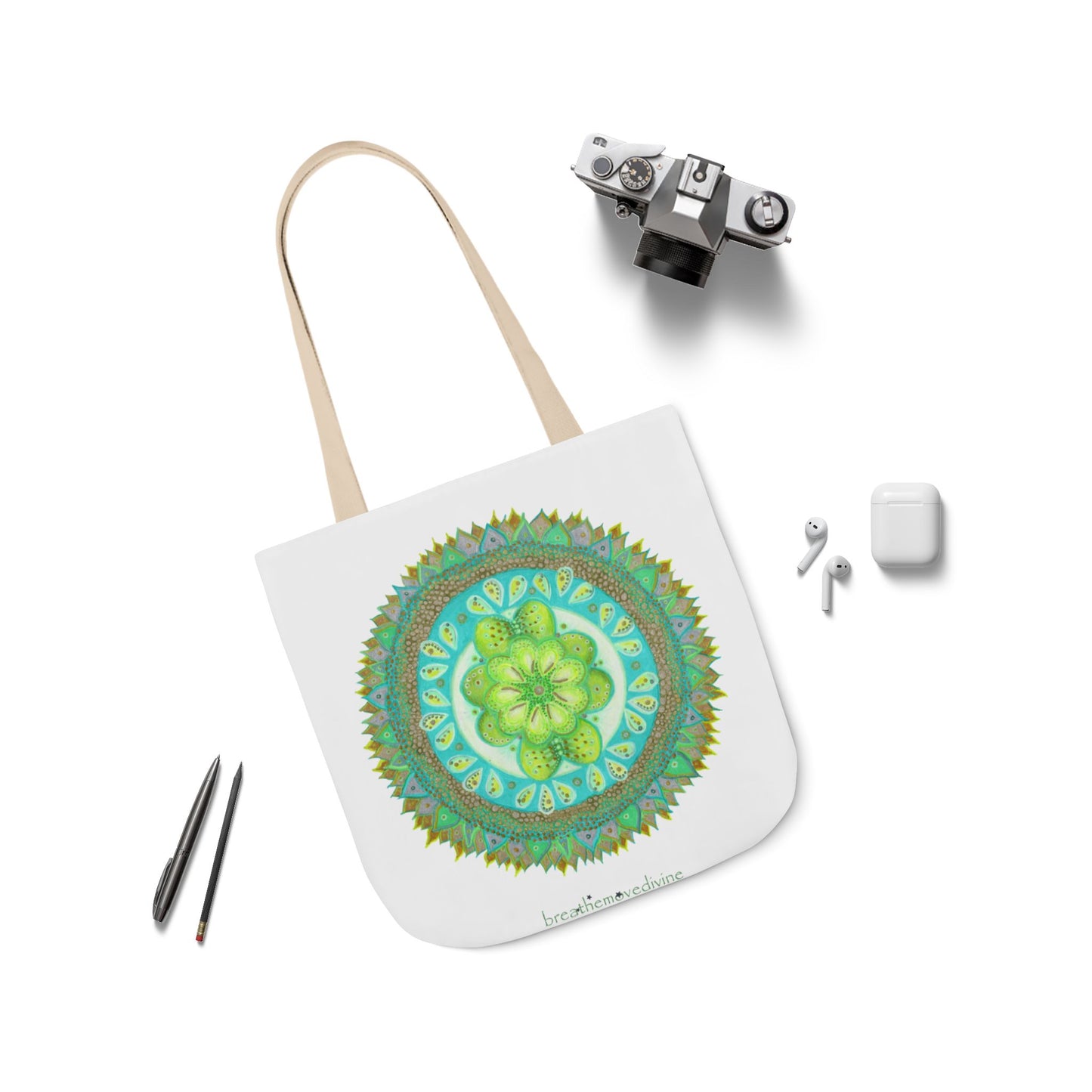 Heart Flame by breathemovedivine Canvas Tote