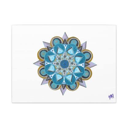 3 Chakras by breathemovedivine Canvas Art