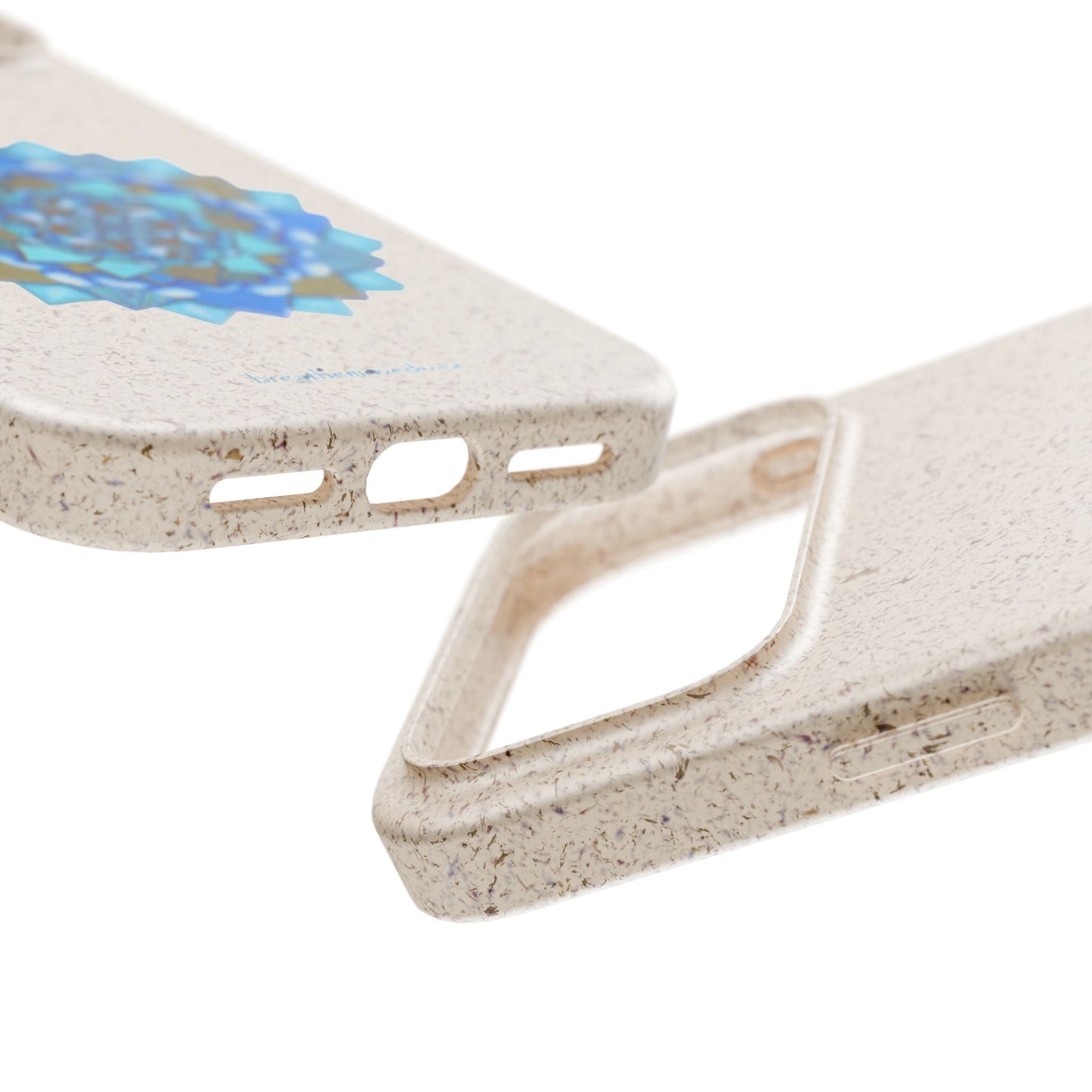 Voice by breathemovedivine Eco-Friendly Case for iPhone with Mandala Design -  21.87 top and bottom