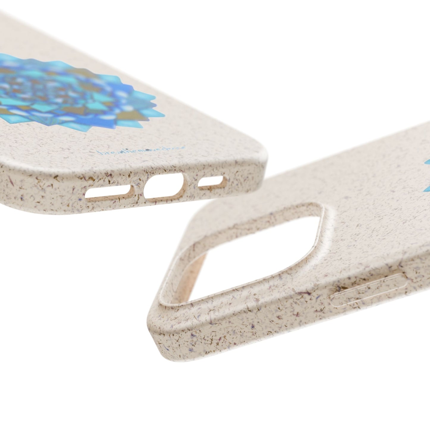 Voice by breathemovedivine Eco-Friendly Case for iPhone with Mandala Design -  21.87 top and bottom