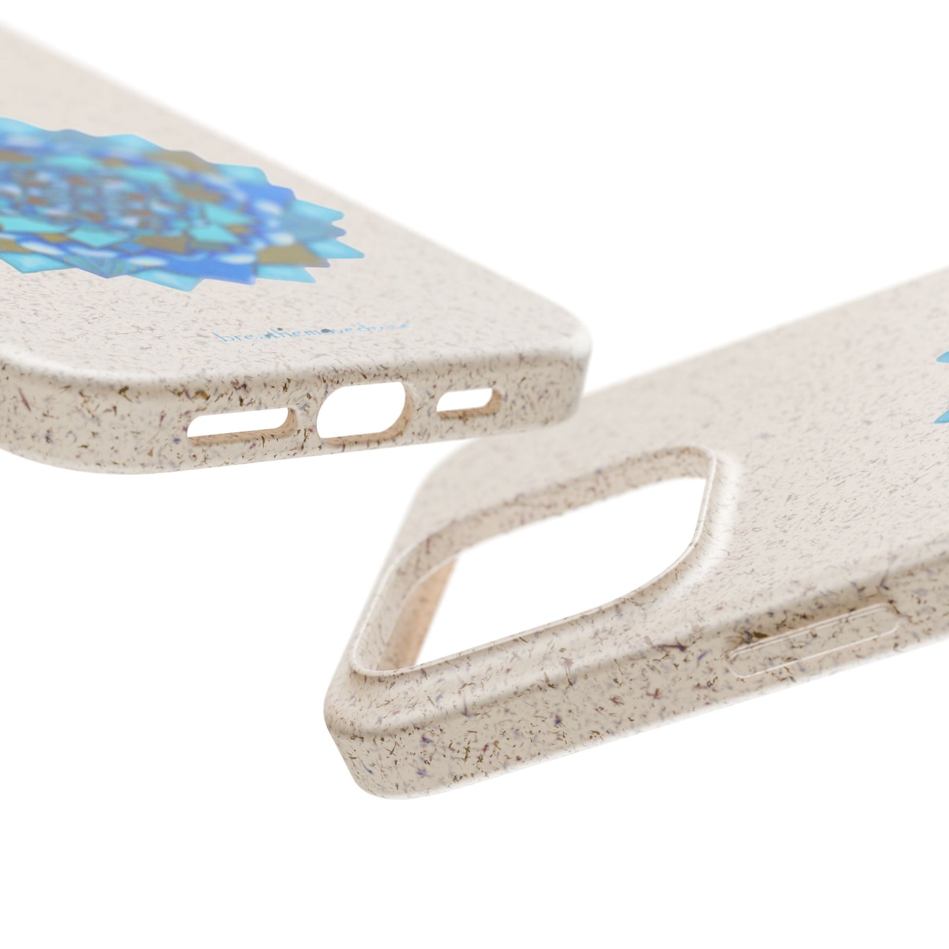 Voice by breathemovedivine Eco-Friendly Case for iPhone with Mandala Design -  21.87 top and bottom