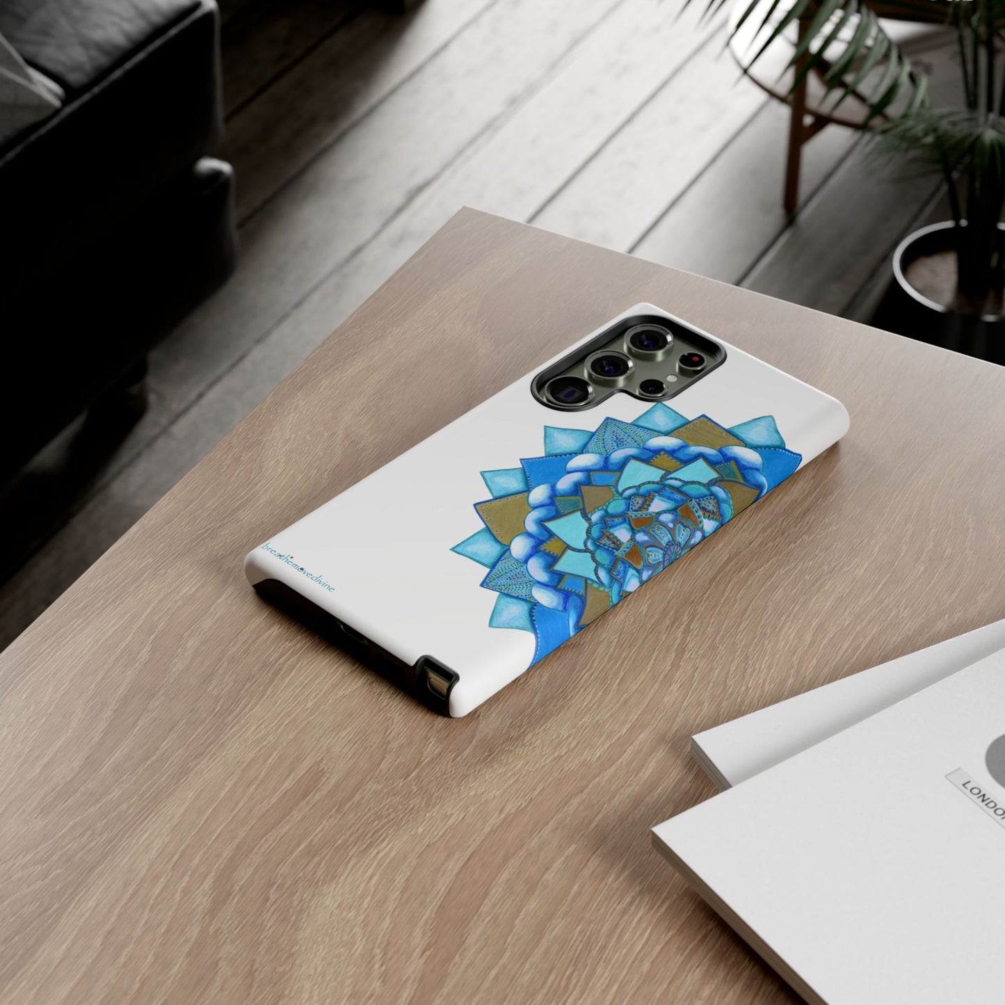 Voice by breathemovedivine Mandala Phone Case for Android - breathemovedivine -  Phone Case lifestyle