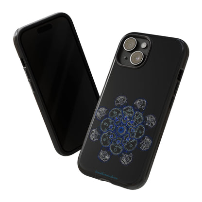 Flowers for Me by breathemovedivine Mandala Design Case for iPhone