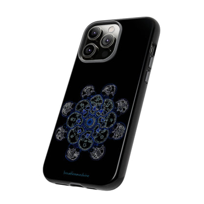 Flowers for Me by breathemovedivine Mandala Design Case for iPhone