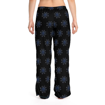 Flowers for Me by breathemovedivine Pattern Pajama Pants — Women's Cozy Lounge Sleepwear