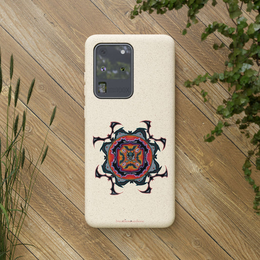 Scry by breathemovedivine Eco-Friendly Case for Android with Mandala Design