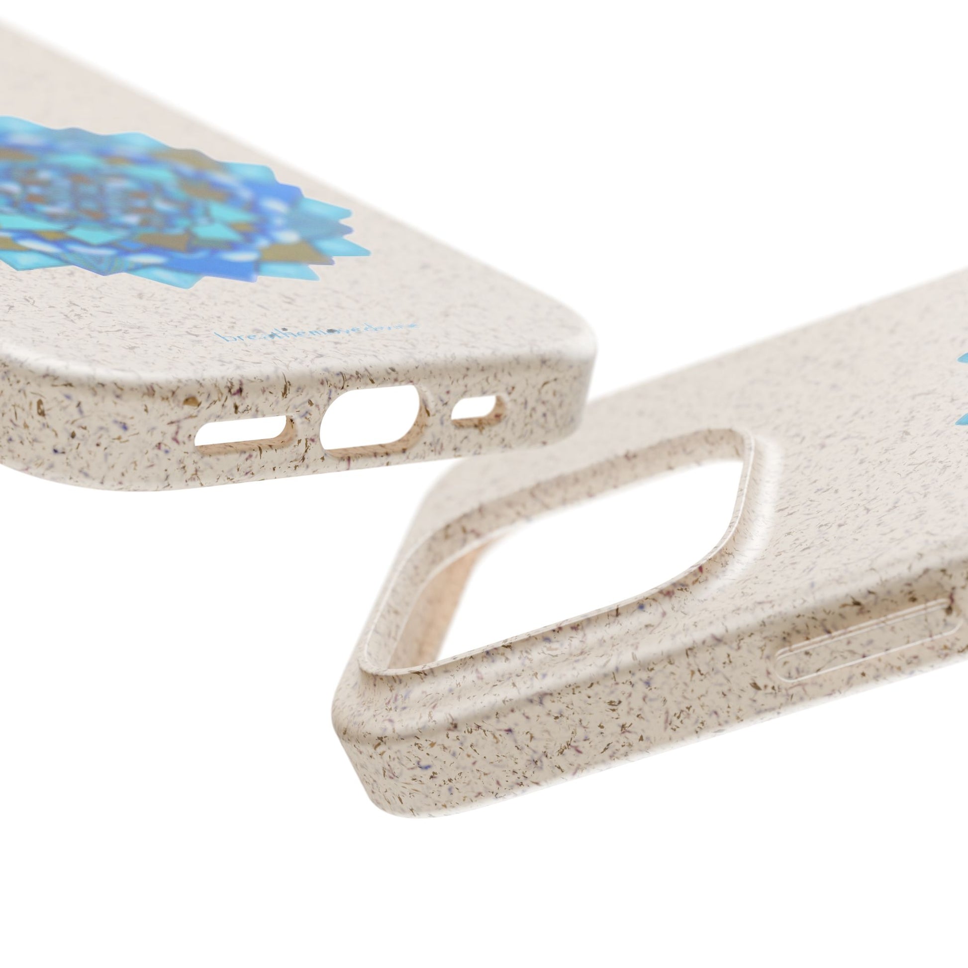 Voice by breathemovedivine Eco-Friendly Case for iPhone with Mandala Design -  21.87 top and bottom