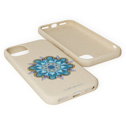 3 Chakras by breathemovedivine Eco-Friendly Case for iPhone with Mandala Design