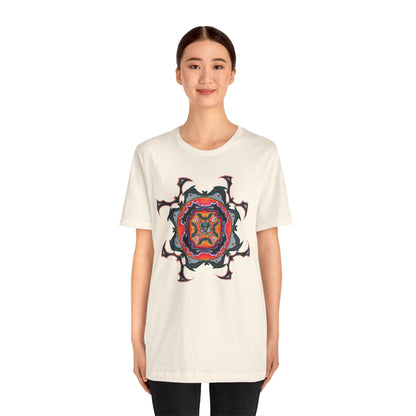Scry by breathemovedivine Mandala Unisex Jersey T