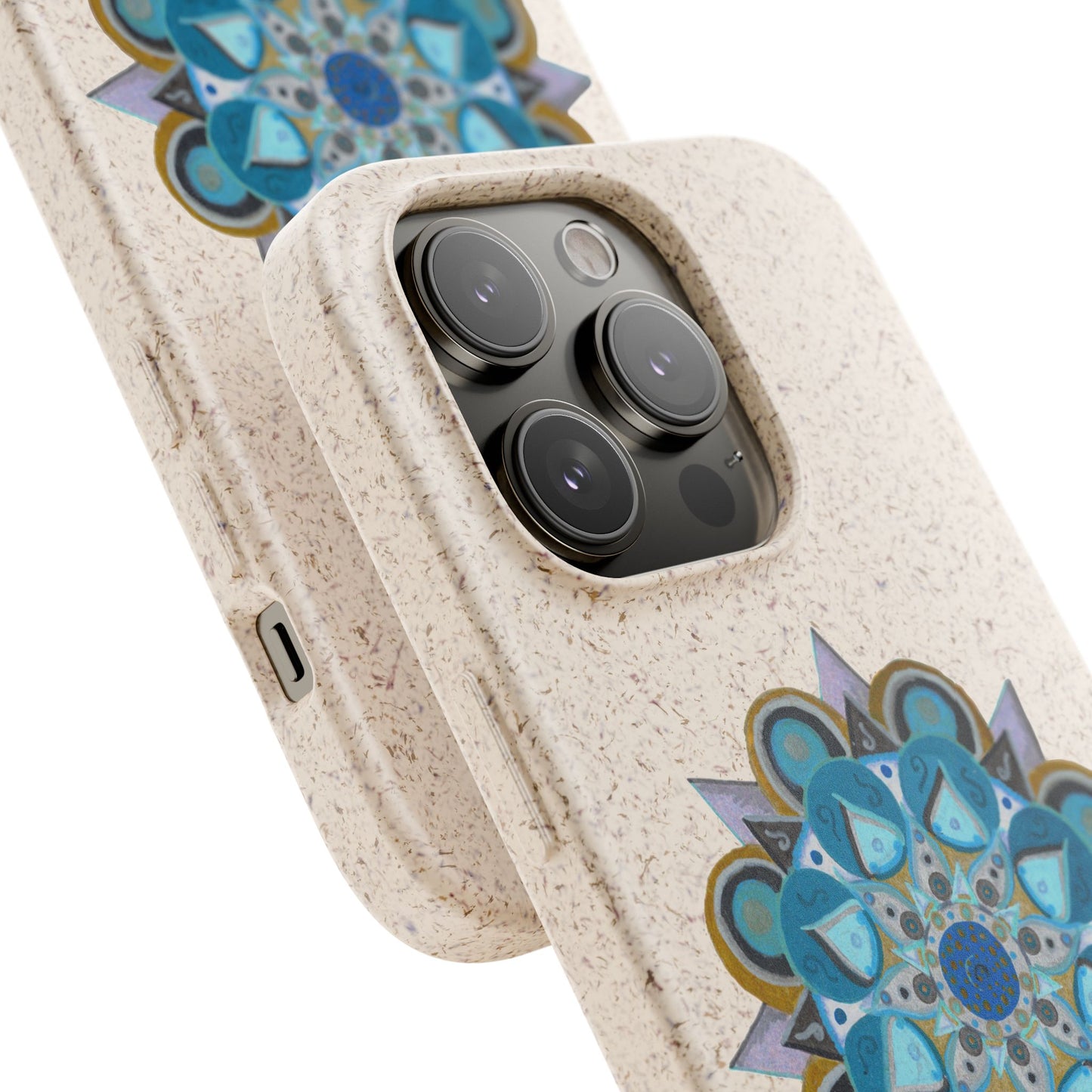 3 Chakras by breathemovedivine Eco-Friendly Case for iPhone with Mandala Design