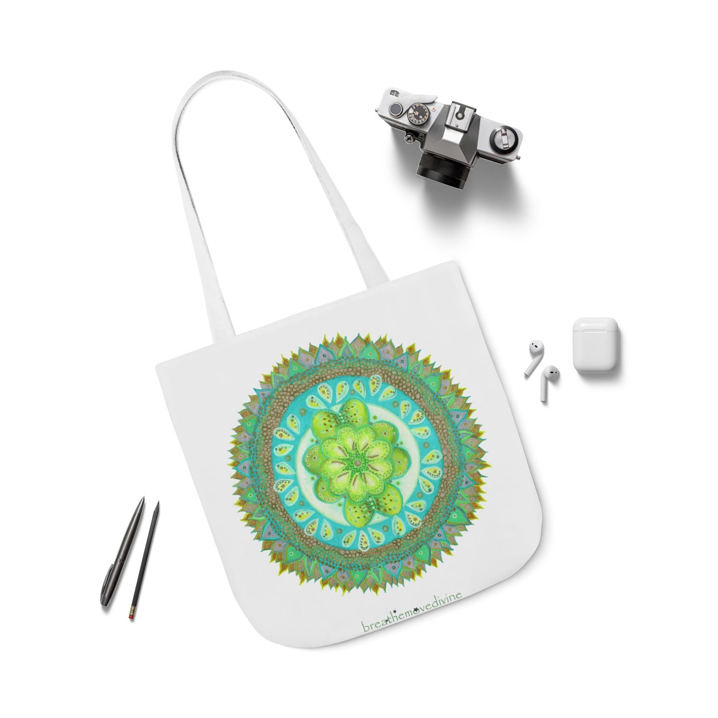 Heart Flame by breathemovedivine Canvas Tote