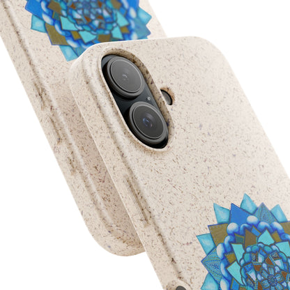 Voice by breathemovedivine Eco-Friendly Case for iPhone with Mandala Design -  21.87 dual angled