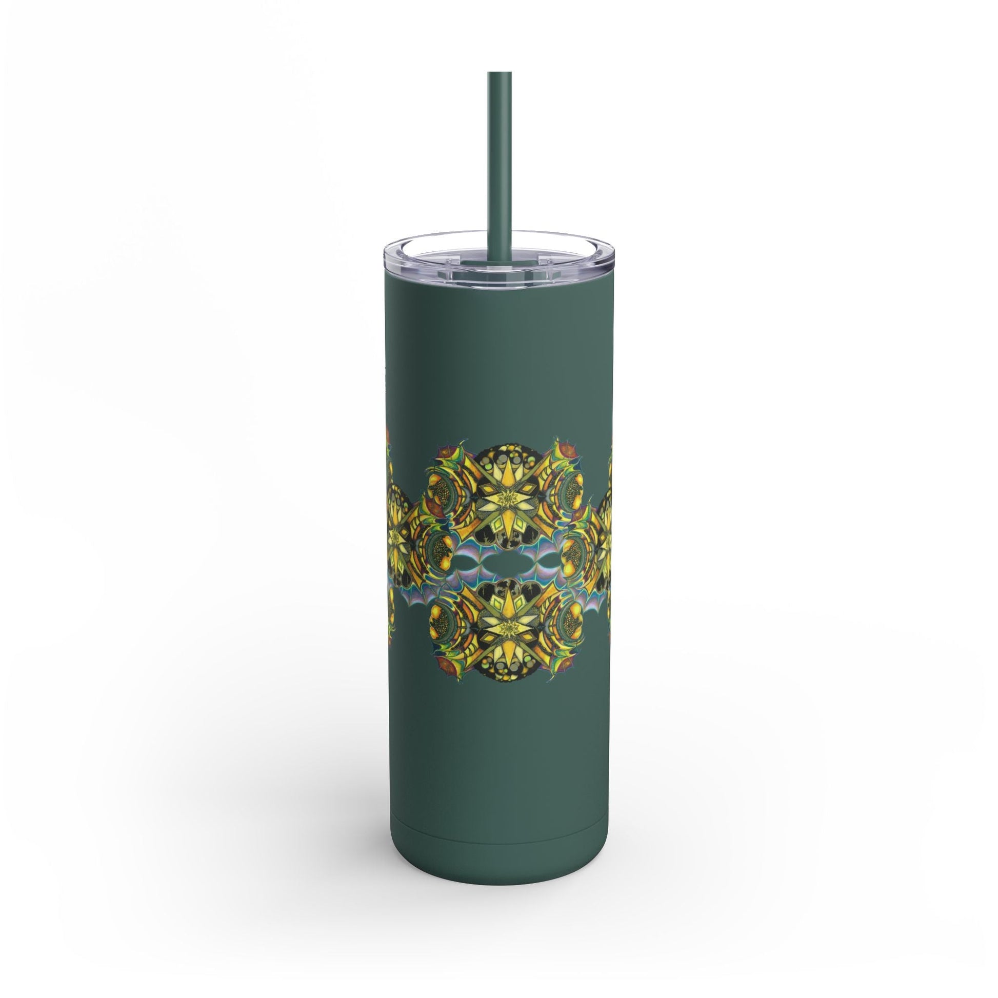 Copy of Creature by breathemovedivine Pattern 20oz Skinny Matte Tumbler - breathemovedivine